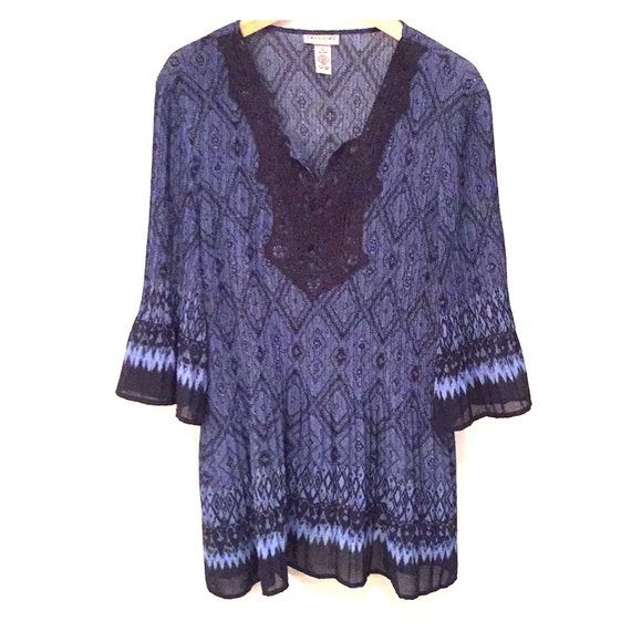 Catherines Tops - Catherine’s Blue tunic